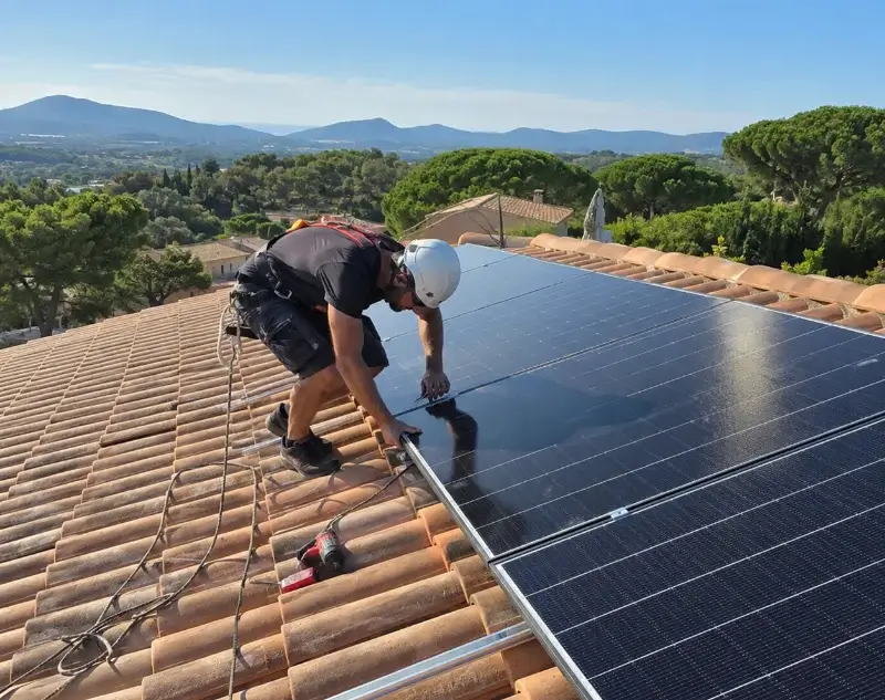 Installateur panneaux solaires Angoisse — pose photovoltaïque sur toiture
