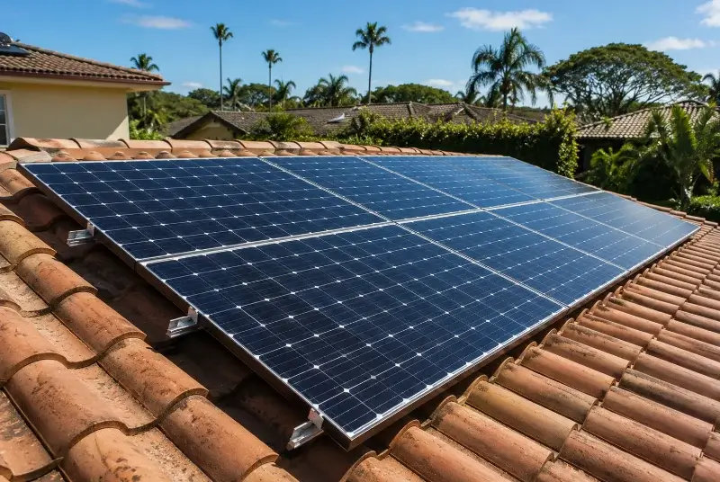 Installation de panneaux solaires à Angoisse